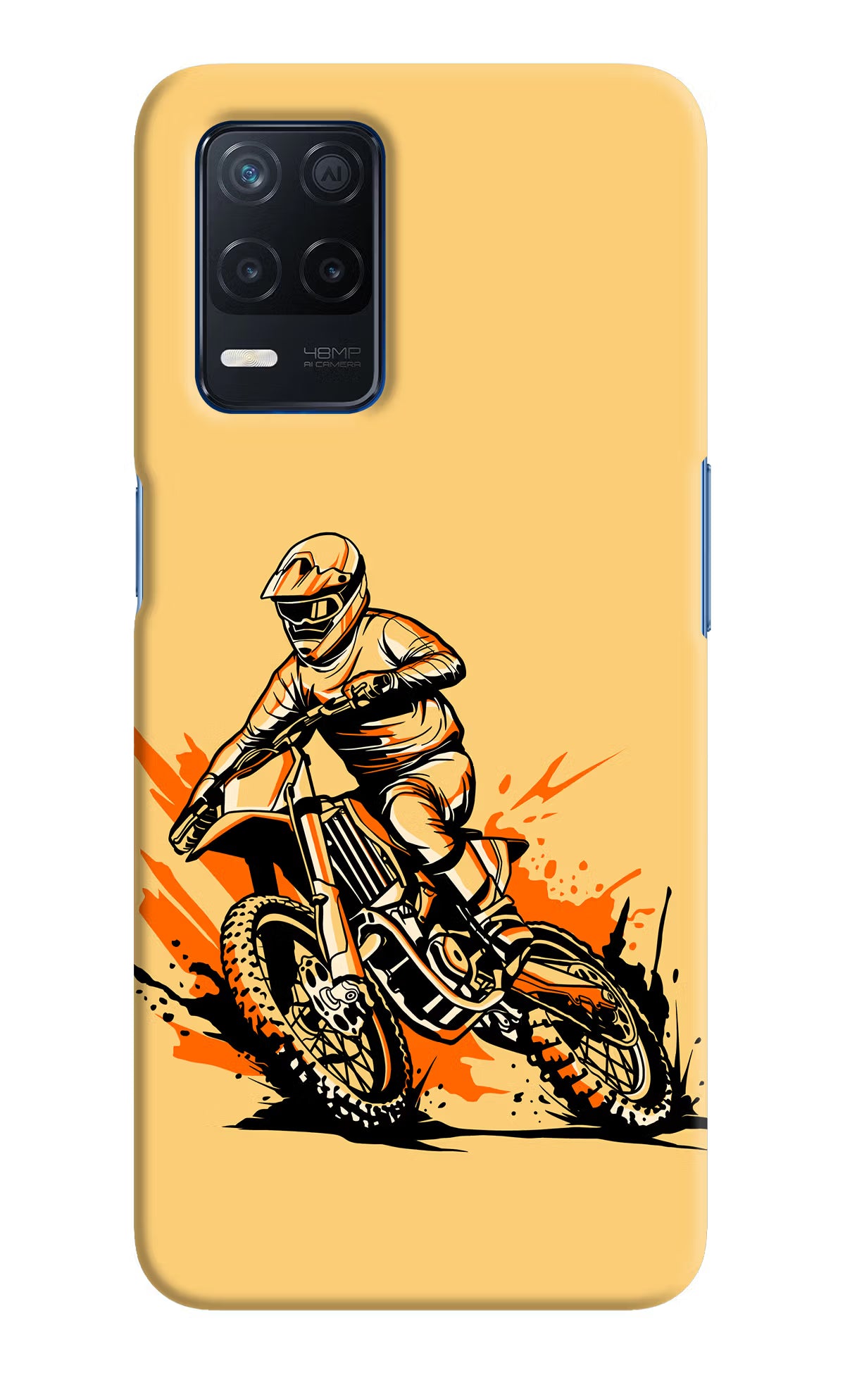 Off-Road Fury Realme Narzo 30 5G Hard Case Back Cover by Casekaro