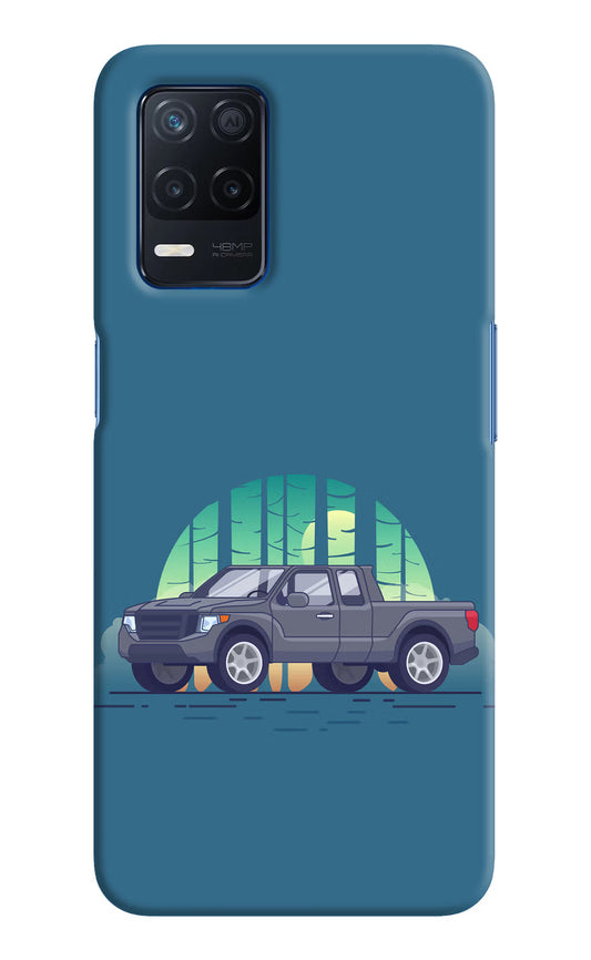 Retro Garage Vibe Realme Narzo 30 5G Hard Case Back Cover by Casekaro