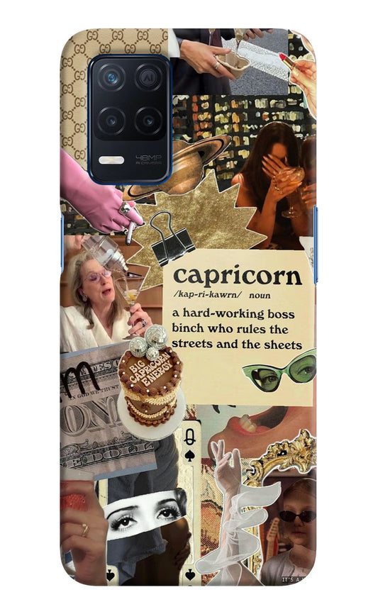 Capricorn Zodiac Realme Narzo 30 5G Hard Case Back Cover by Casekaro