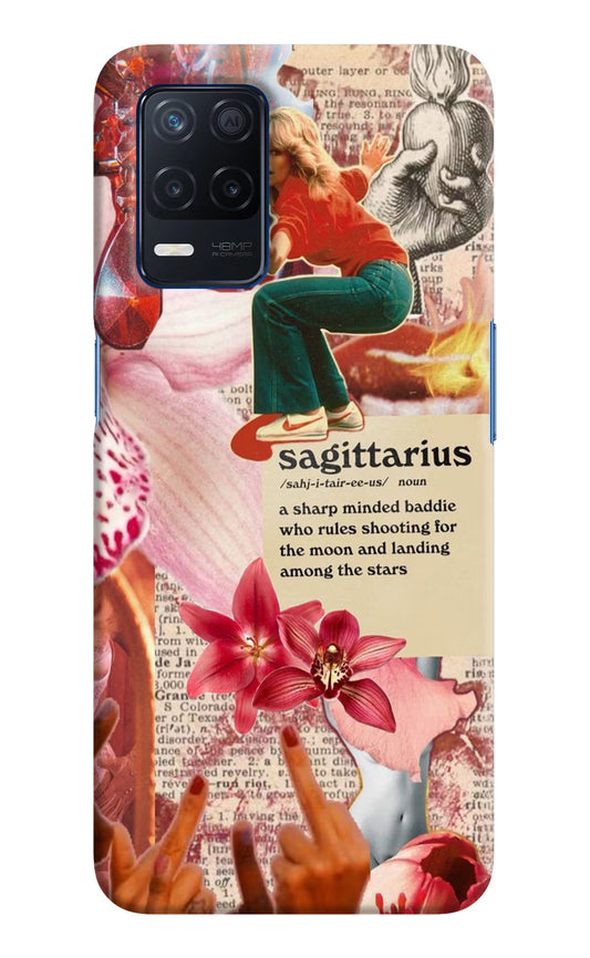 Sagittarius Zodiac Realme Narzo 30 5G Hard Case Back Cover by Casekaro