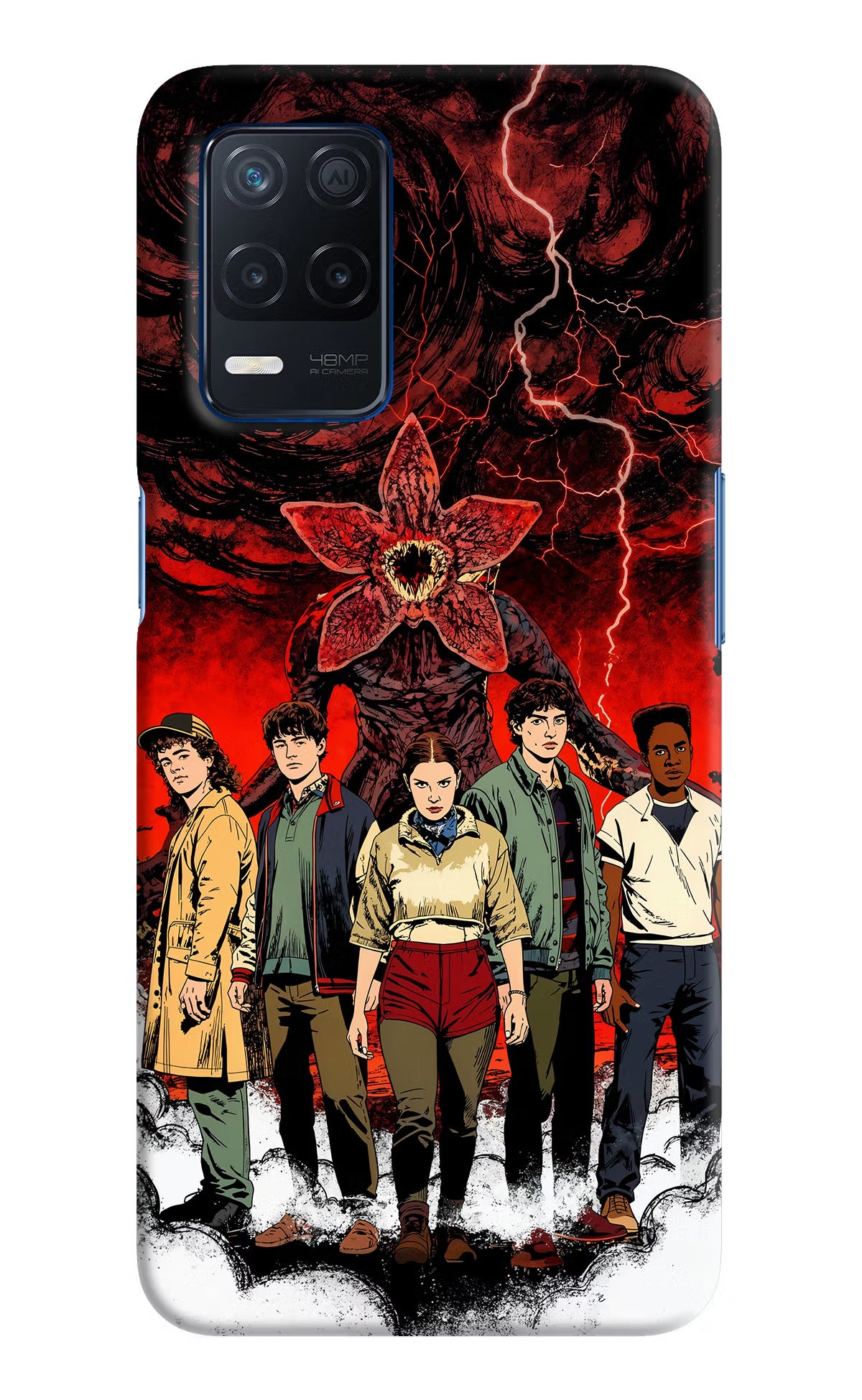 Ordinary Things Characters Realme Narzo 30 5G Hard Case Back Cover by Casekaro