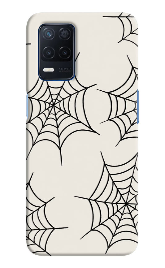Spider Web Realme Narzo 30 5G Hard Case Back Cover by Casekaro