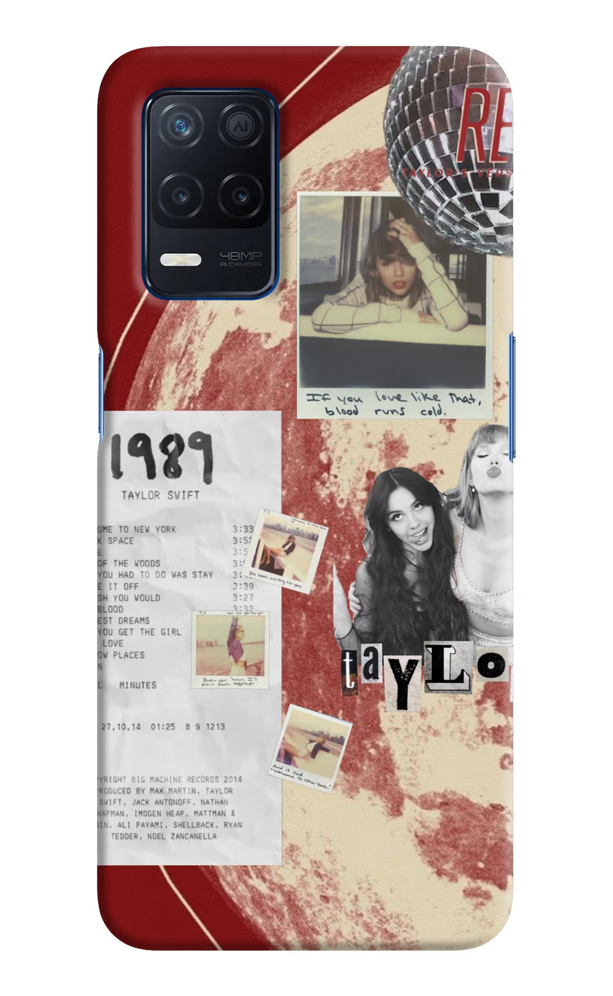 Taylor Swift Realme Narzo 30 5G Hard Case Back Cover by Casekaro