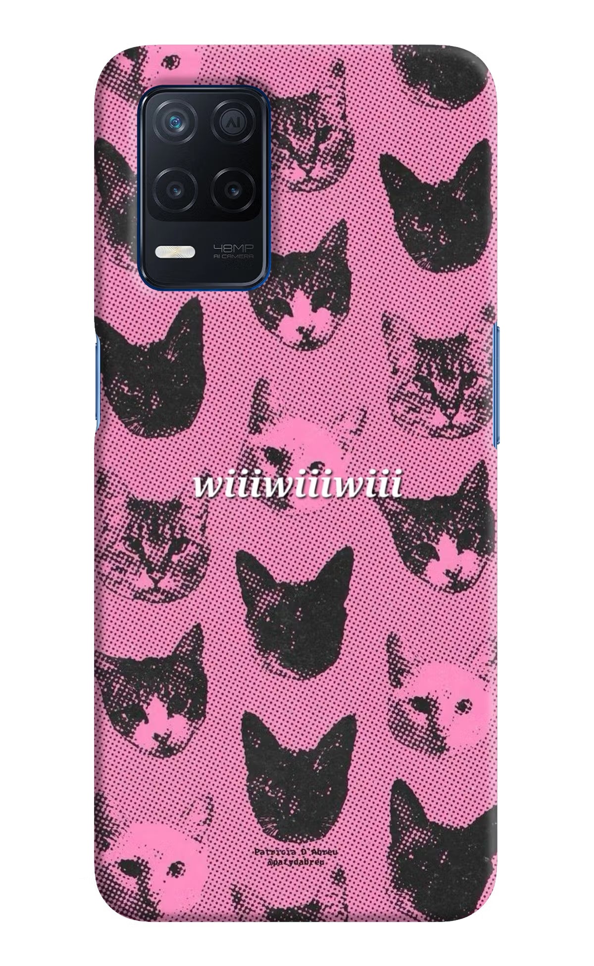 Pink Cats Realme Narzo 30 5G Back Cover
