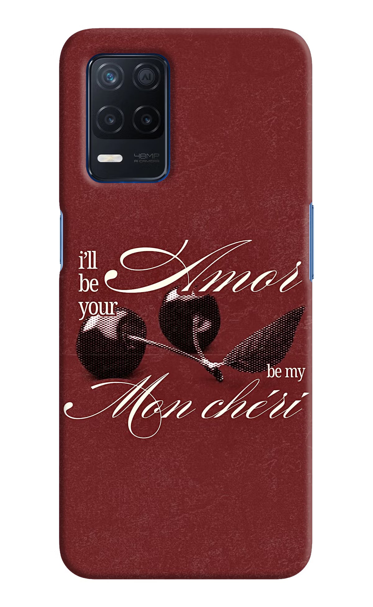 Velvet Cherry Realme Narzo 30 5G Back Cover