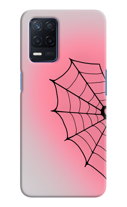 Pink Web Realme Narzo 30 5G Hard Case Back Cover by Casekaro
