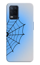 Blue Web Realme Narzo 30 5G Hard Case Back Cover by Casekaro