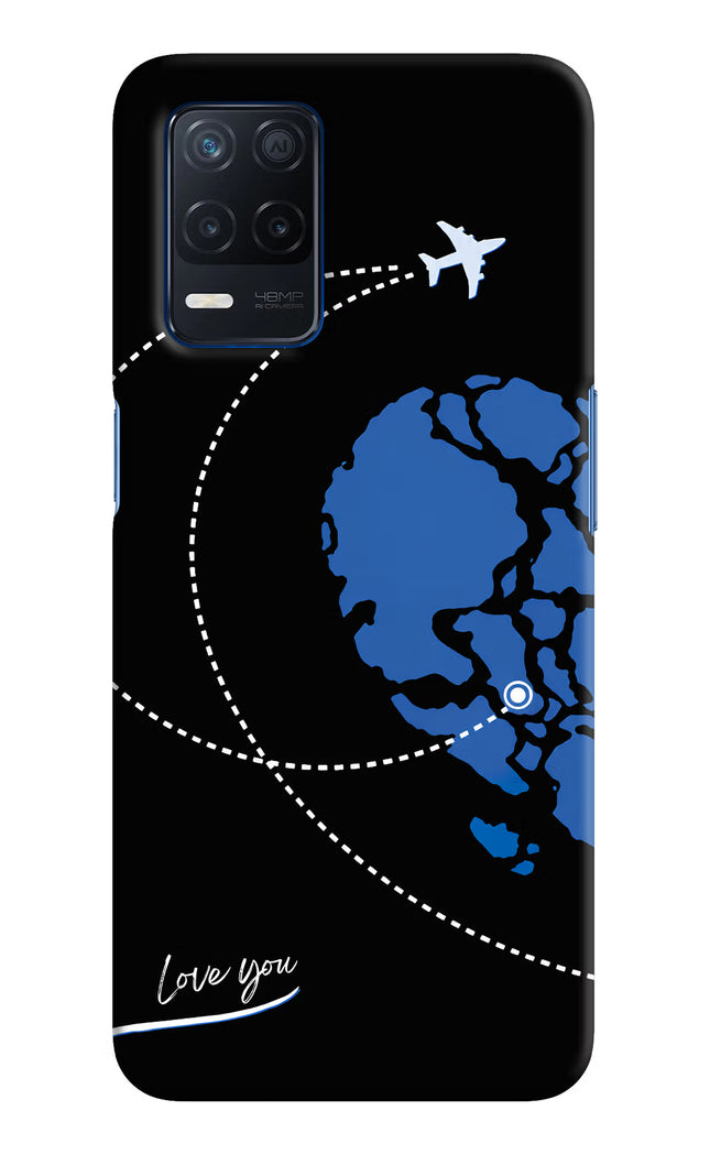 Love Orbit Realme Narzo 30 5G Hard Case Back Cover by Casekaro