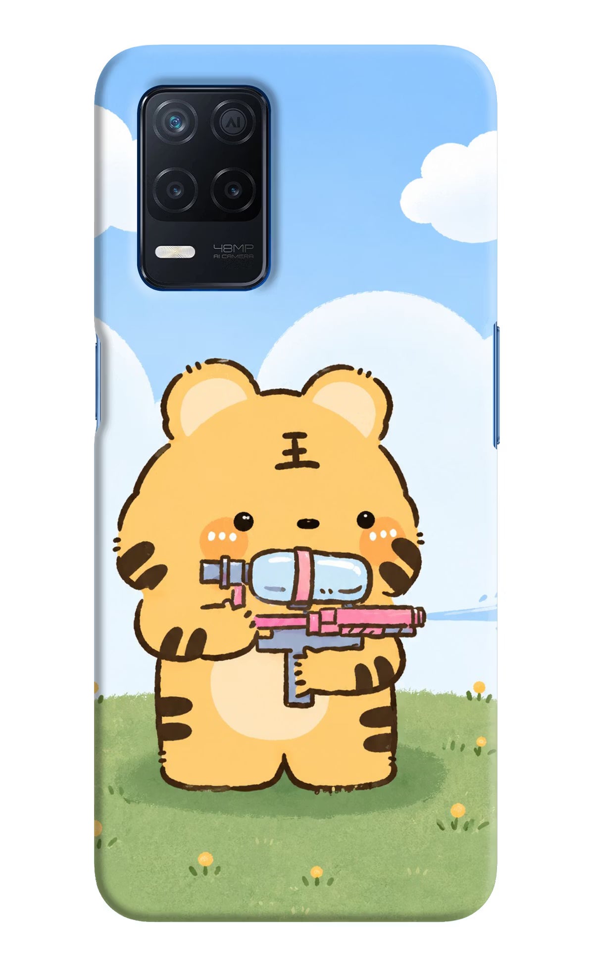 Tiger Treat Realme Narzo 30 5G Back Cover