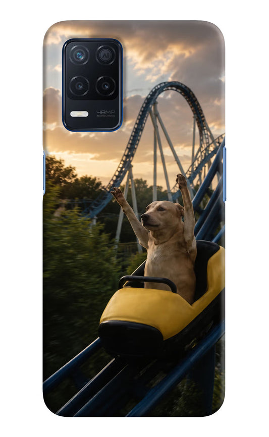 Rollercoaster Dog Realme Narzo 30 5G Hard Case Back Cover by Casekaro