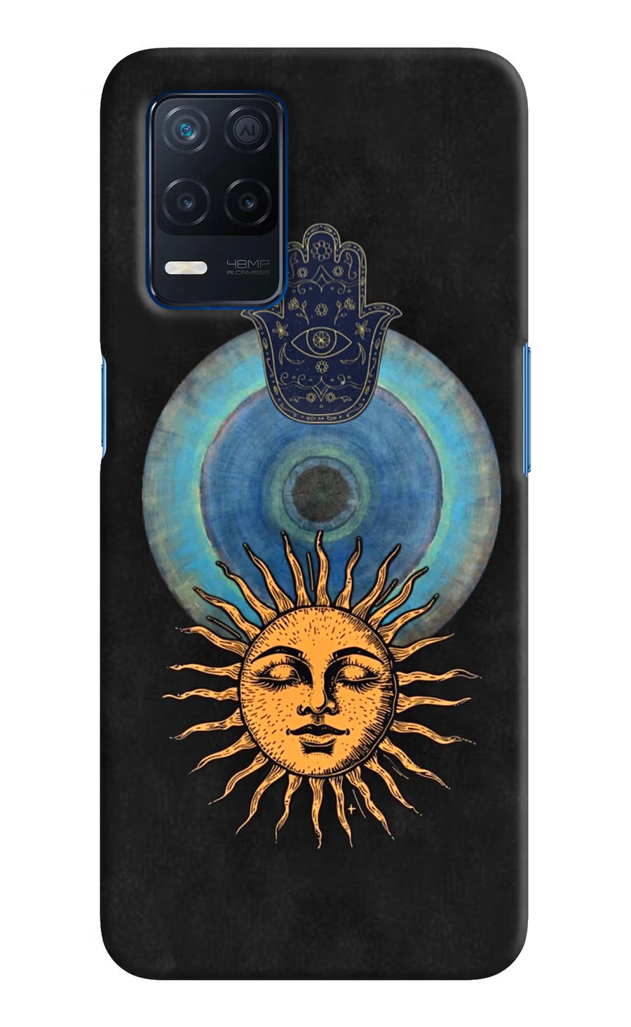 Divine Sun Realme Narzo 30 5G Back Cover, Hard case