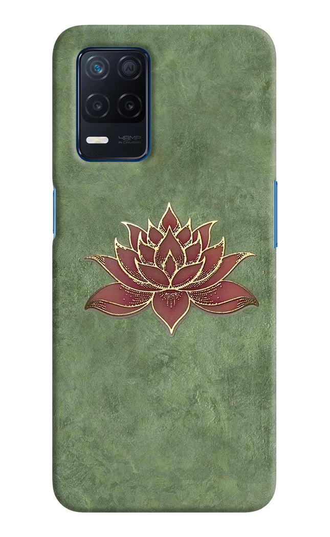 Lotus Grace Realme Narzo 30 5G Hard Case Back Cover by Casekaro
