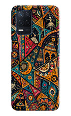 Folk Print Realme Narzo 30 5G Back Cover