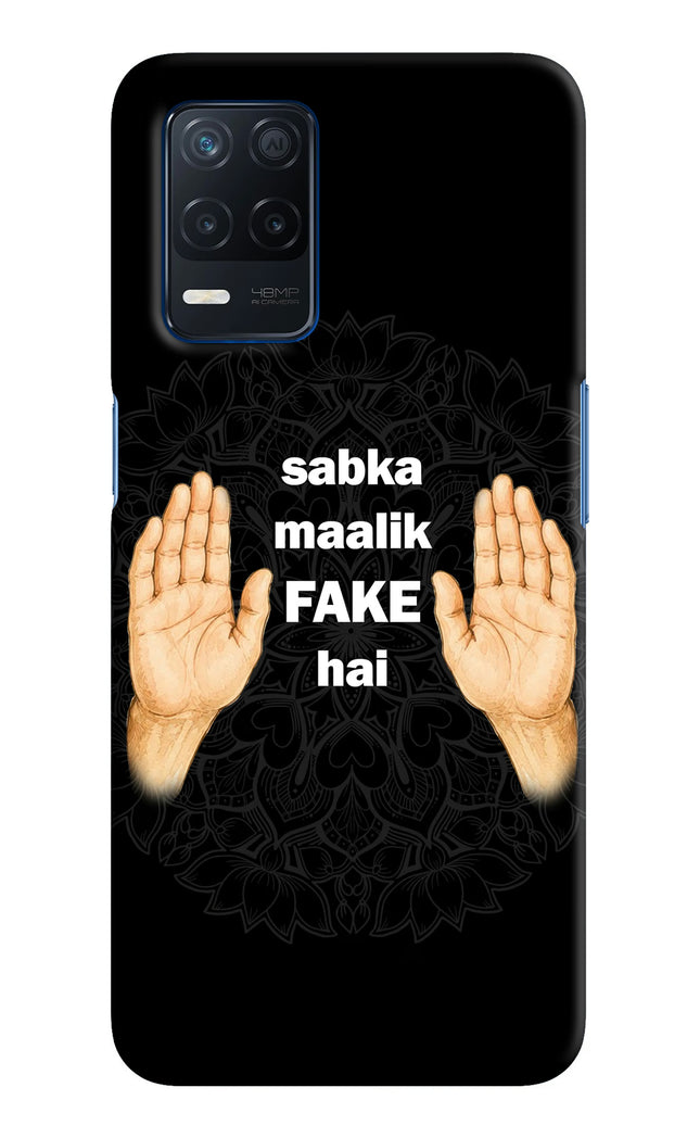 Sabka Malik Fake Realme Narzo 30 5G Hard Case Back Cover by Casekaro