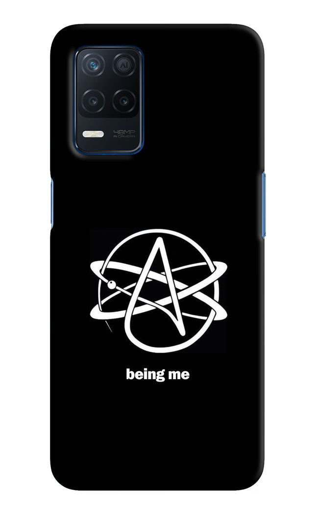 Atheist Symbol Realme Narzo 30 5G Hard Case Back Cover by Casekaro