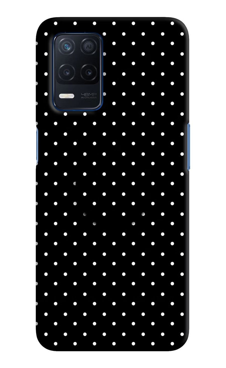 White Dots Realme Narzo 30 5G Pop Case, Hard case