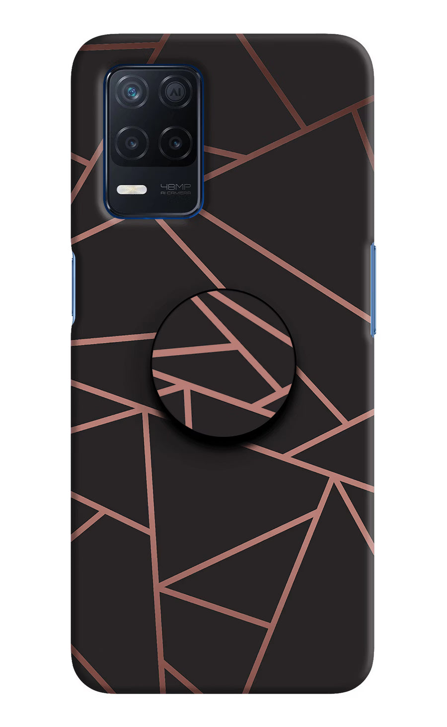 Geometric Pattern Realme Narzo 30 5G Pop Case, Hard case