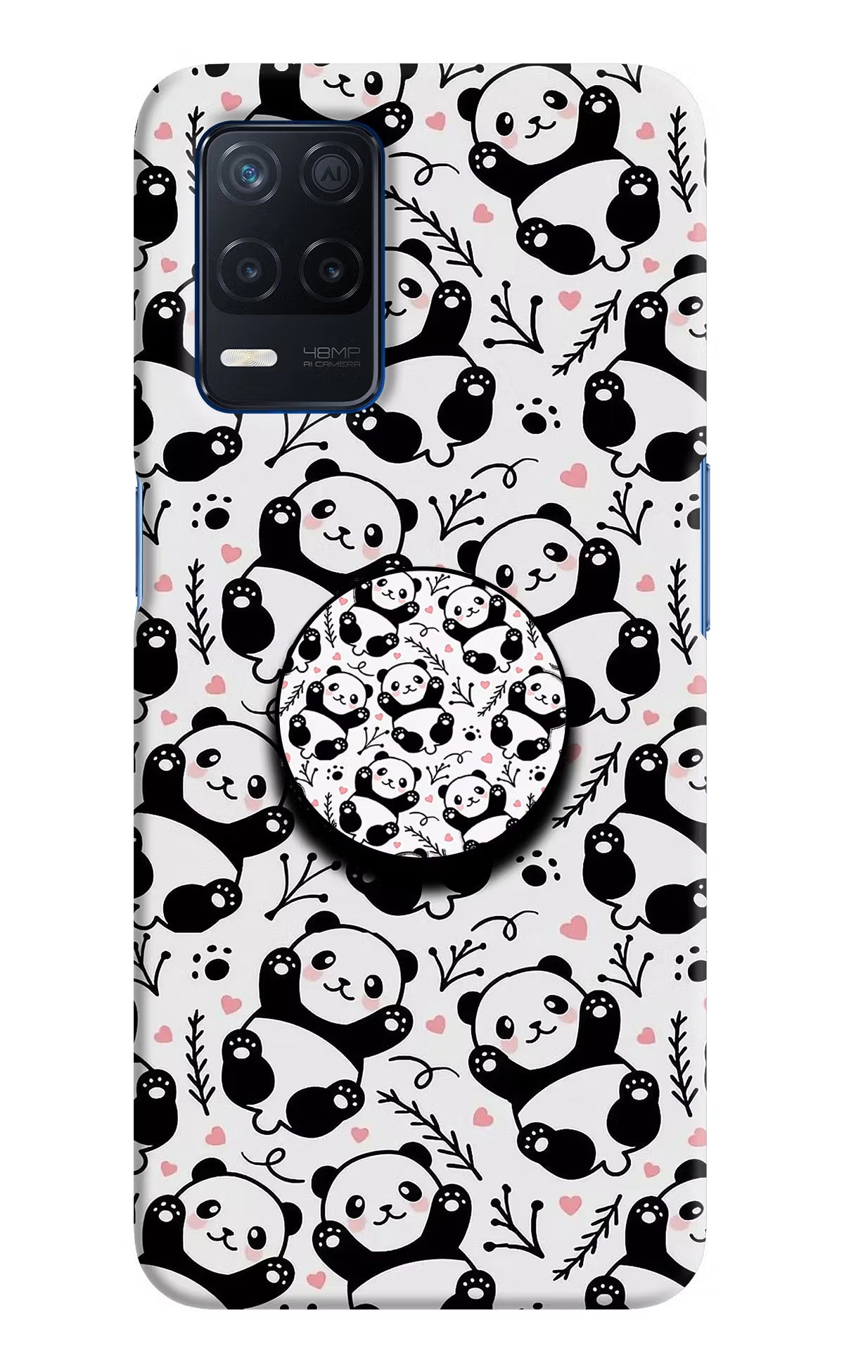 Cute Panda Realme Narzo 30 5G Pop Case by Casekaro