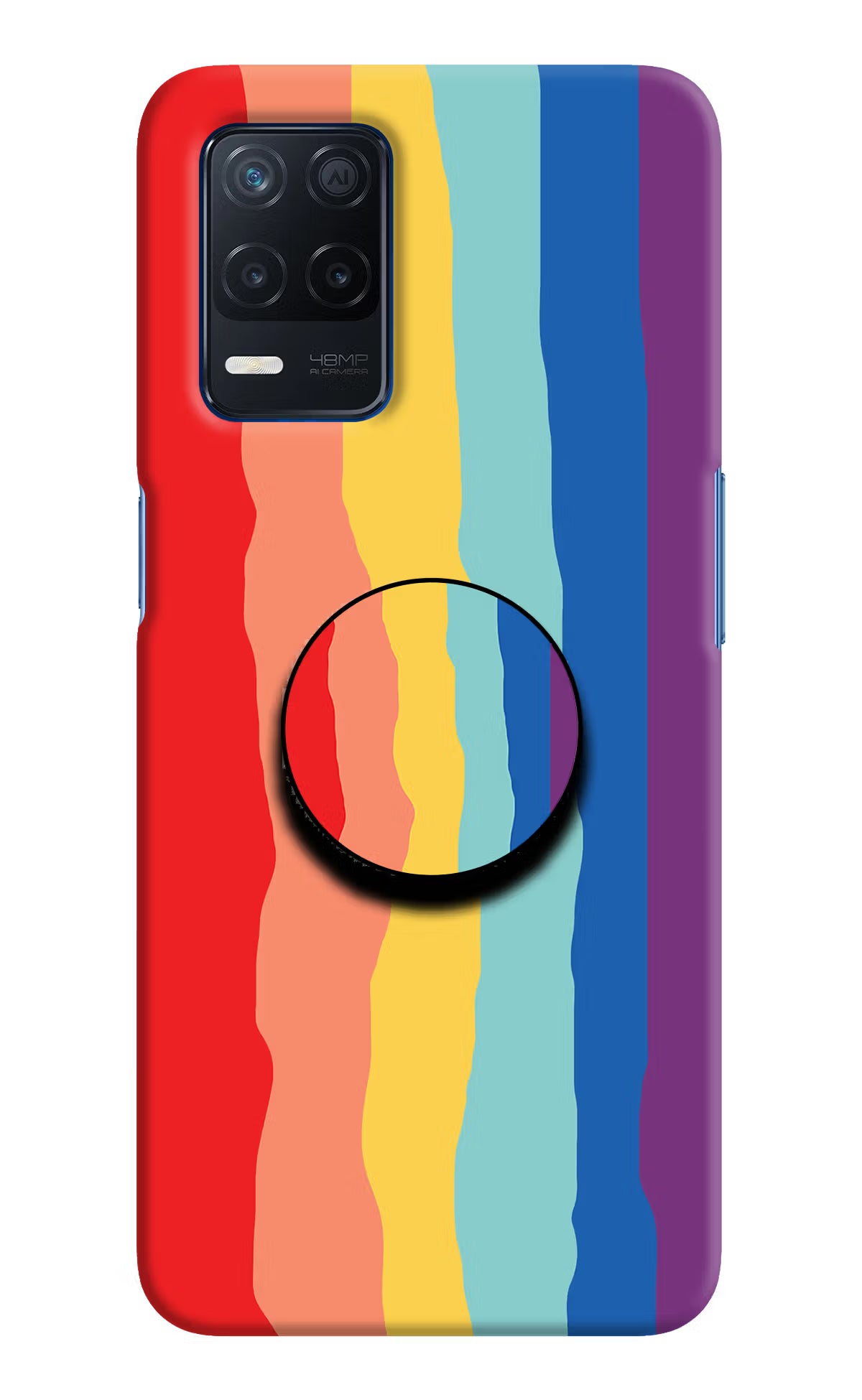 Rainbow Realme Narzo 30 5G Pop Case by Casekaro
