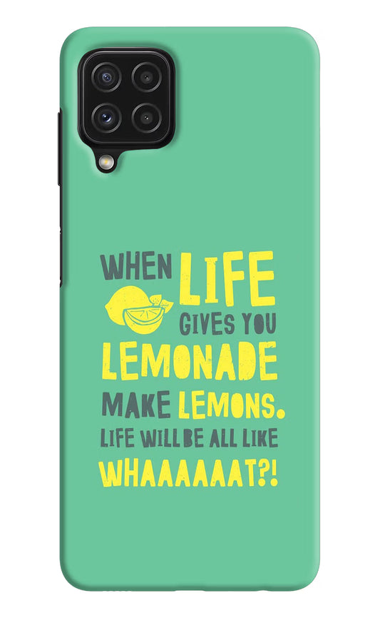 Quote Samsung M32 Hard Case Back Cover by Casekaro