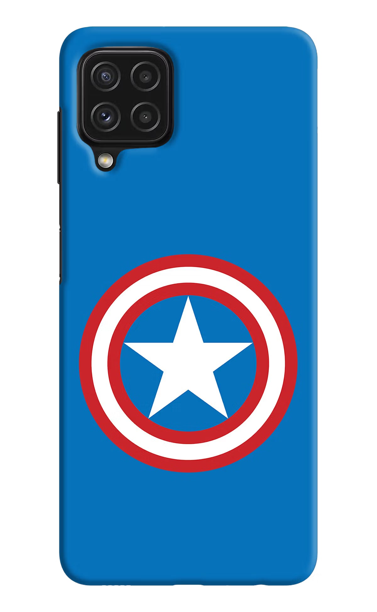 Captain America Logo Samsung M32 Hard Case Back Cover by Casekaro
