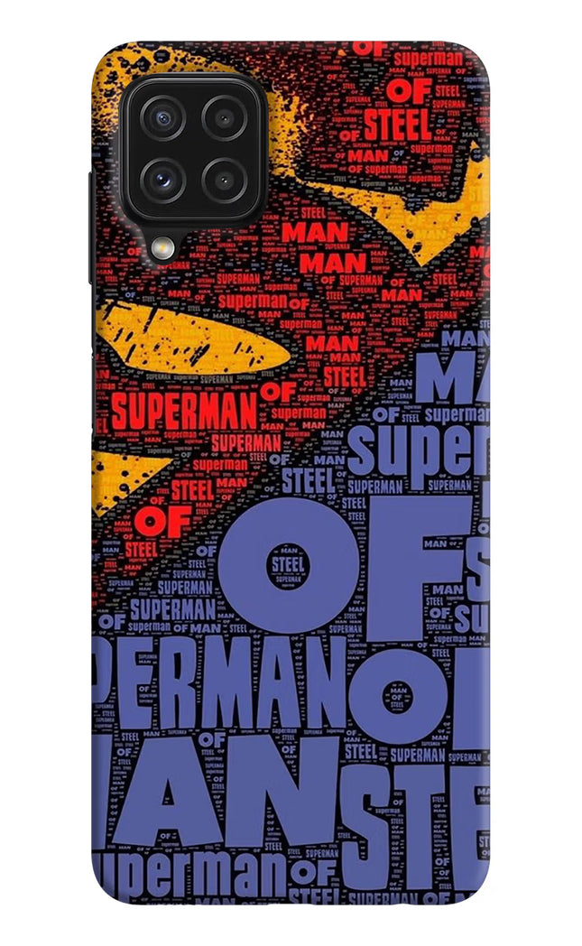 Superman Samsung M32 Hard Case Back Cover by Casekaro
