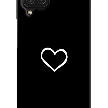 Heart Samsung M32 Hard Case Back Cover by Casekaro