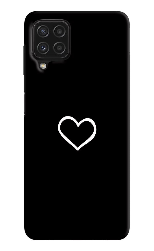 Heart Samsung M32 Hard Case Back Cover by Casekaro