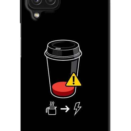 Coffee Samsung M32 Hard Case Back Cover by Casekaro