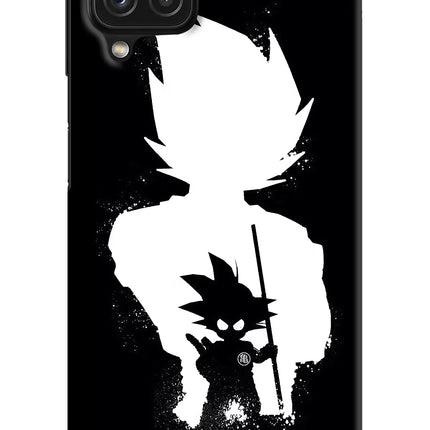Goku Shadow Samsung M32 Hard Case Back Cover by Casekaro