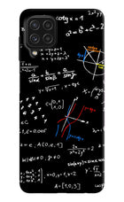 Mathematics Formula Samsung M32 Hard Case Back Cover by Casekaro