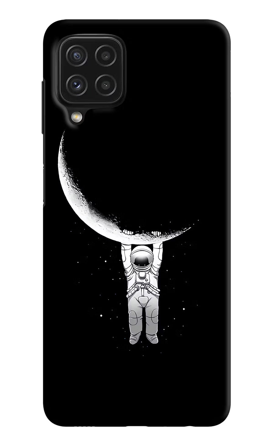 Moon Space Samsung M32 Back Cover, Hard case