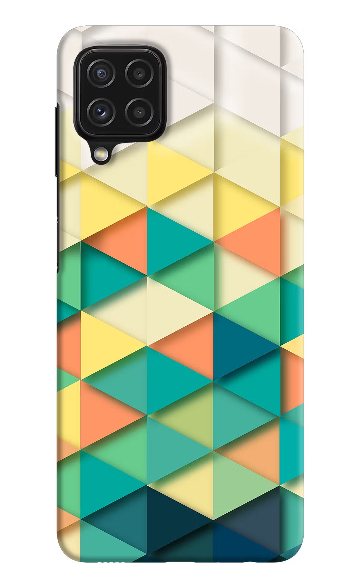 Abstract Samsung M32 Hard Case Back Cover by Casekaro