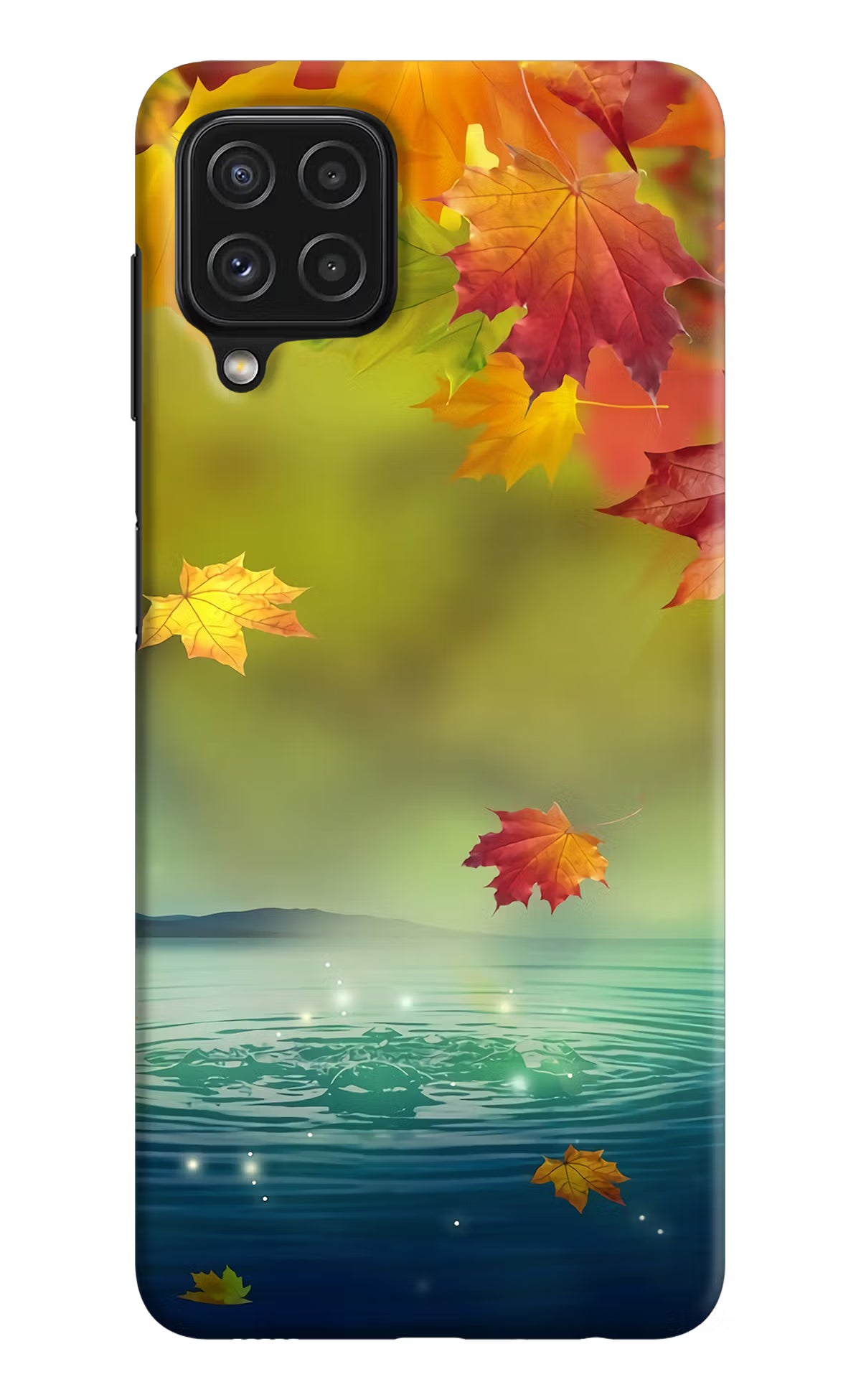 Flowers Samsung M32 Hard Case Back Cover by Casekaro