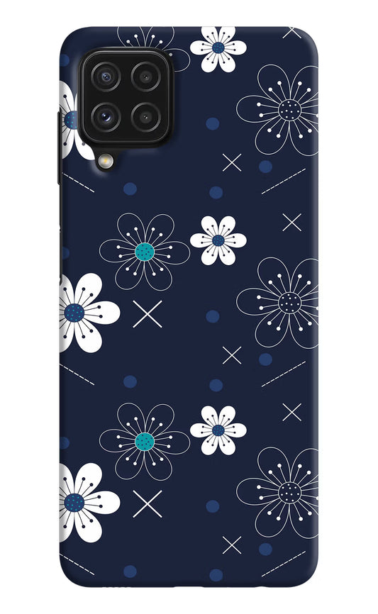 Flowers Samsung M32 Hard Case Back Cover by Casekaro