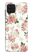 Flowers Samsung M32 Hard Case Back Cover by Casekaro