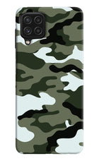 Camouflage Samsung M32 Hard Case Back Cover by Casekaro