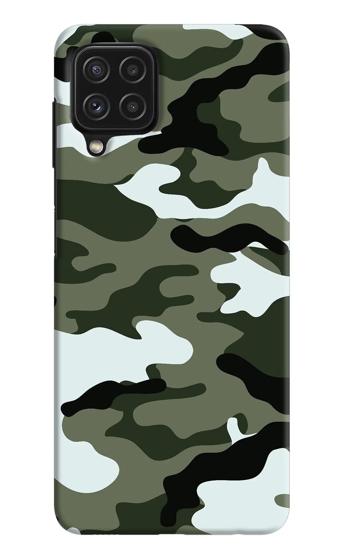 Camouflage Samsung M32 Hard Case Back Cover by Casekaro