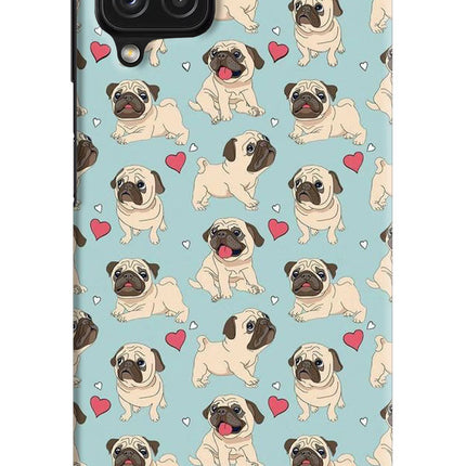 Pug Dog Samsung M32 Hard Case Back Cover by Casekaro