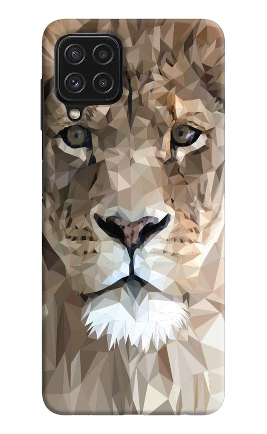Lion Art Samsung M32 Hard Case Back Cover by Casekaro