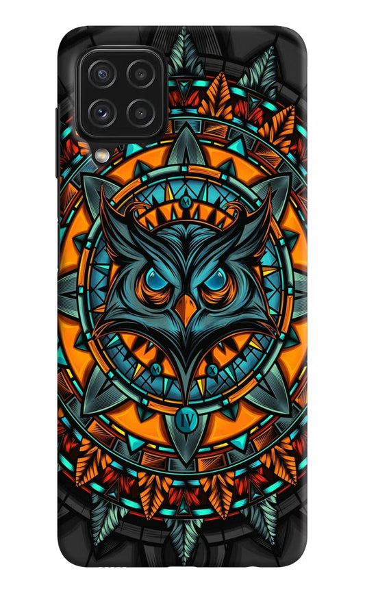 Angry Owl Art Samsung M32 Hard Case Back Cover by Casekaro