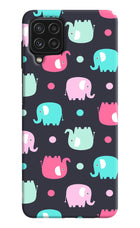 Elephants Samsung M32 Hard Case Back Cover by Casekaro