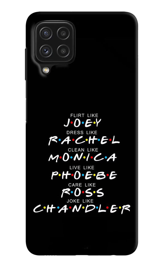 FRIENDS Character Samsung M32 Hard Case Back Cover by Casekaro