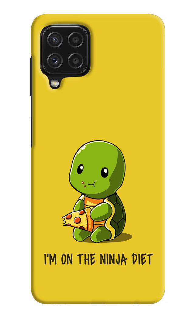 I'm on Ninja Diet Samsung M32 Hard Case Back Cover by Casekaro