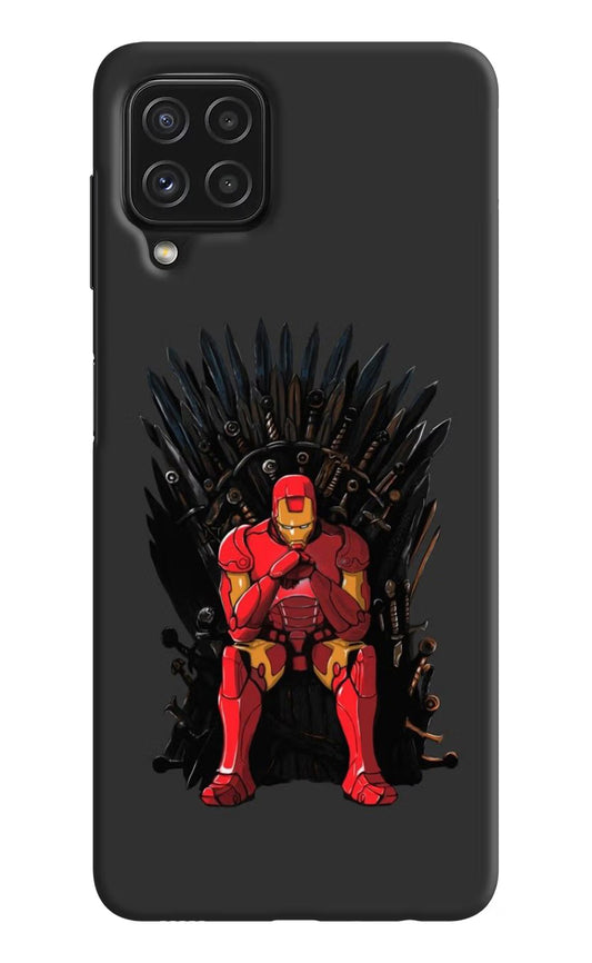 Ironman Throne Samsung M32 Hard Case Back Cover by Casekaro