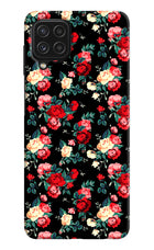 Rose Pattern Samsung M32 Hard Case Back Cover by Casekaro