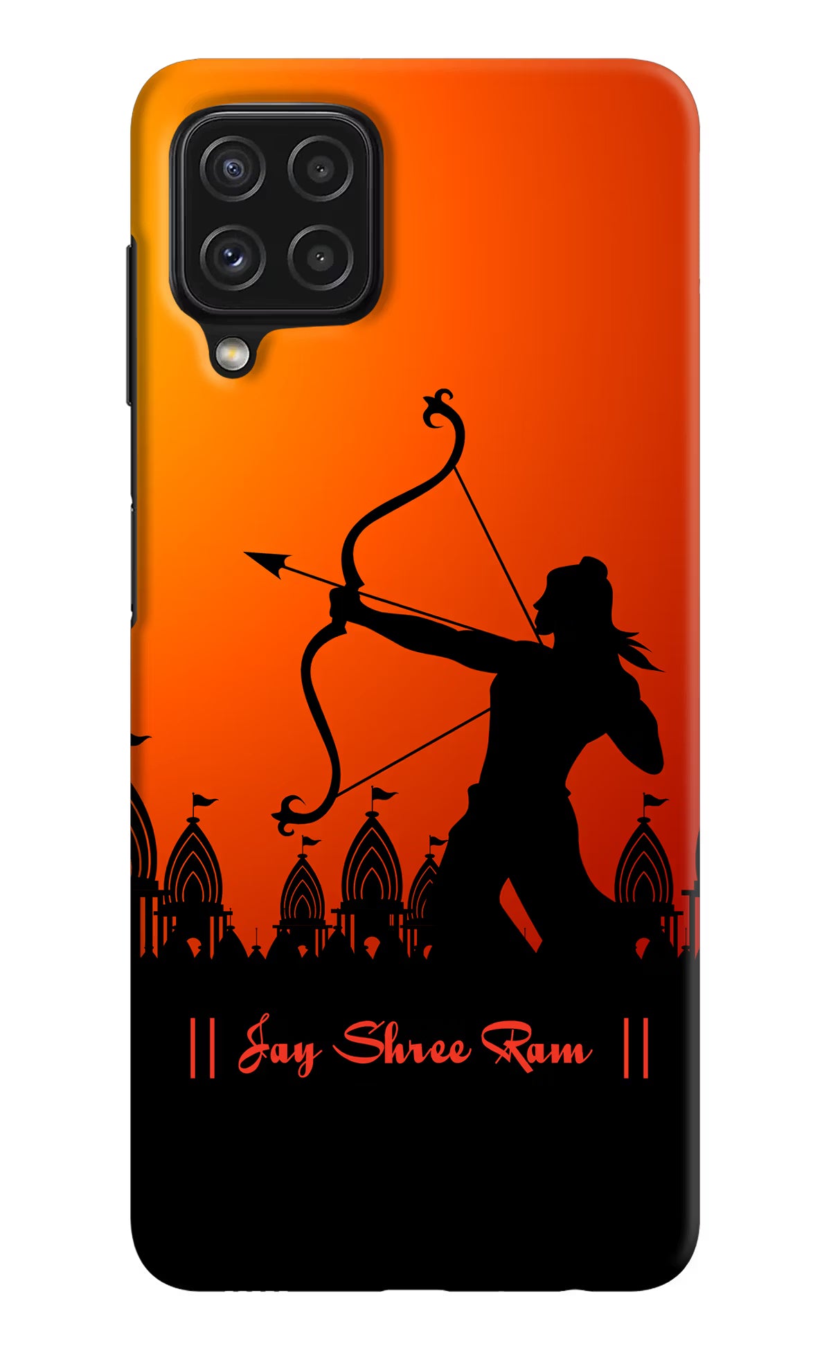 Lord Ram - 4 Samsung M32 Hard Case Back Cover by Casekaro