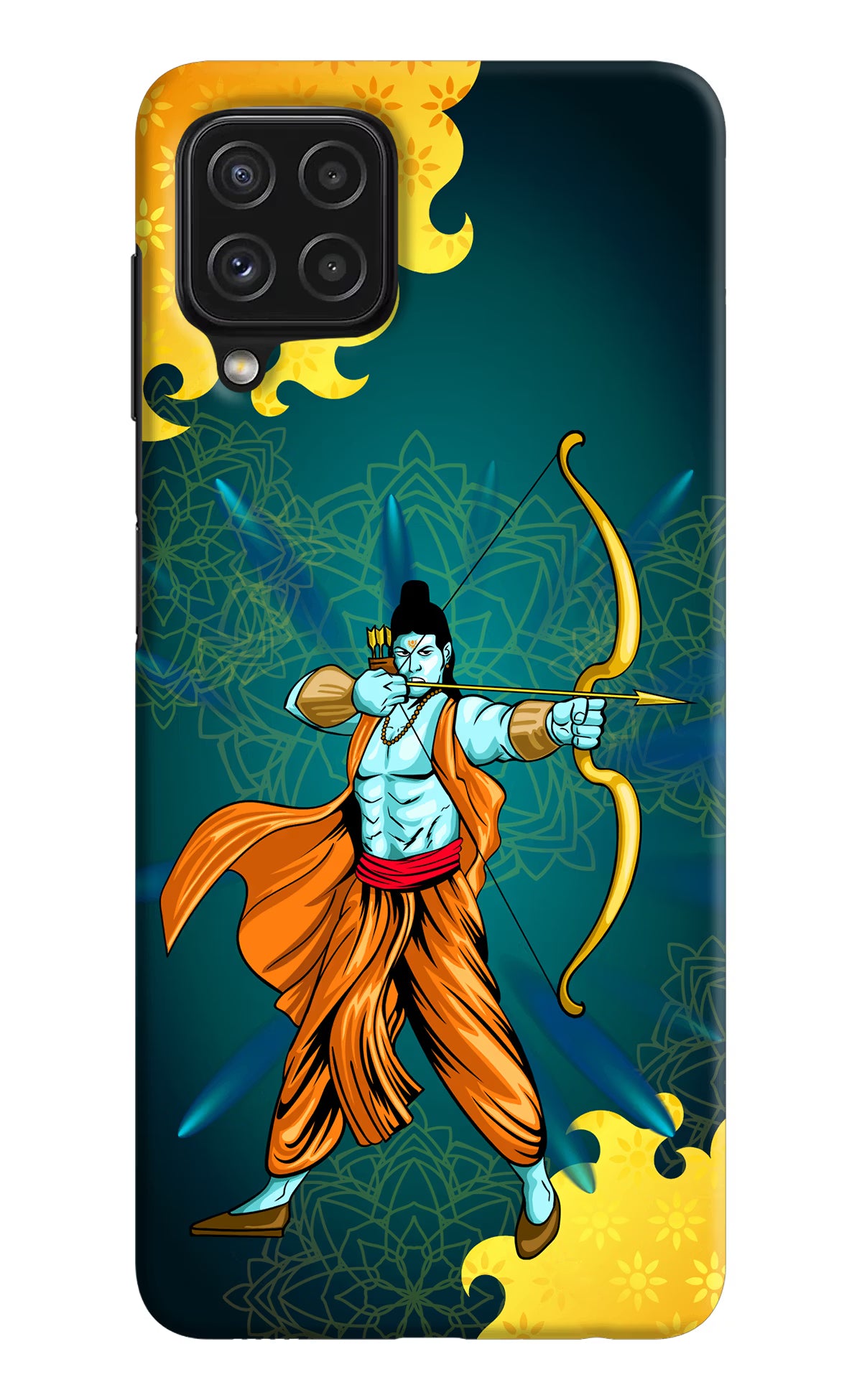 Lord Ram - 6 Samsung M32 Hard Case Back Cover by Casekaro