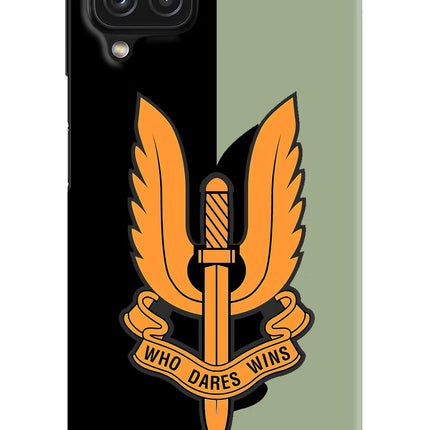 Balidan Logo Samsung M32 Hard Case Back Cover by Casekaro