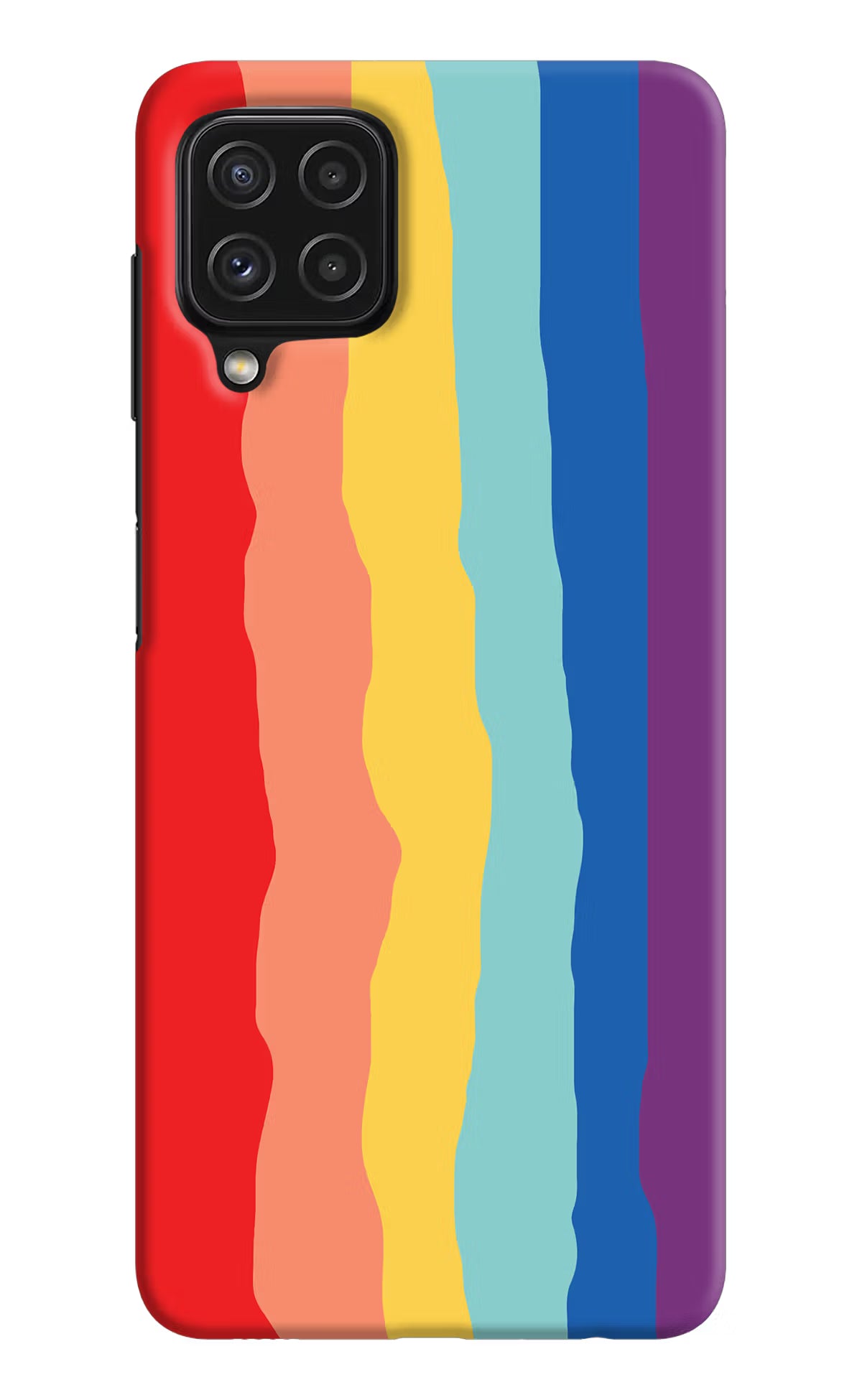 Rainbow Samsung M32 Hard Case Back Cover by Casekaro